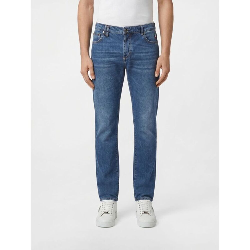 Philipp Plein Jeans Men Blue